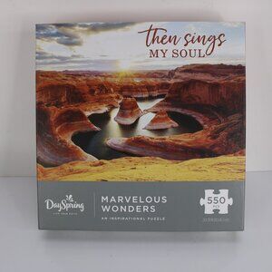 DaySpring Marvelous Wonders 500 Piece Puzzle * NEW Sealed * Inspirational